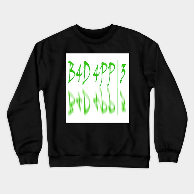 Bad Apple Crewneck Sweatshirt by kriz_nha